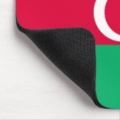 Patriottische Azerbeidzjan vlag Muismat (Hoek)