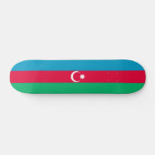 Patriottische Azerbeidzjan vlag Persoonlijk Skateboard (Horizontaal)