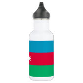 Patriottische Azerbeidzjan vlag Waterfles (Rechts)