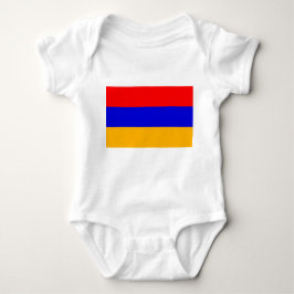 Patriottische baby bodysuit met vlag Armenië