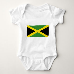 Patriottische baby bodysuit met vlag Jamaica
