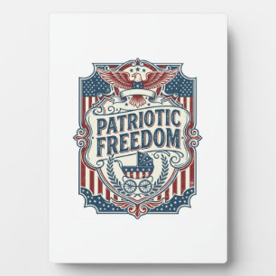 Patriottische baby shower vector grafische T-shirt Fotoplaat