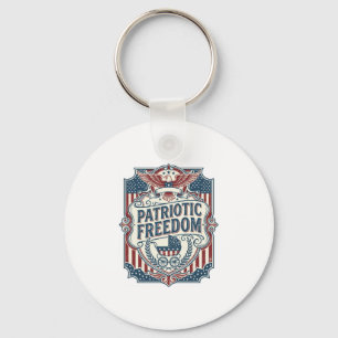 Patriottische baby shower vector grafische T-shirt Sleutelhanger