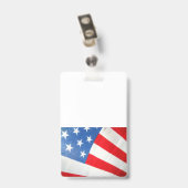 Patriottische Badge (Achterkant met clip)