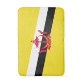Patriottische badmat met vlag van Brunei (Voorkant Verticaal)