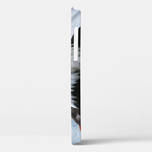 Patriottische Bald Eagle en Amerikaanse vlag Case-Mate iPhone Case (Achterkant / Links)