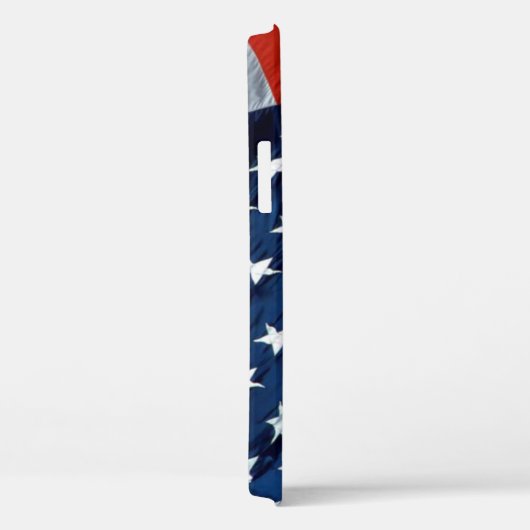 Patriottische Bald Eagle en Amerikaanse vlag Case-Mate iPhone Case (Achterkant / Rechts)