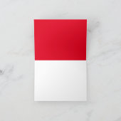 Patriottische Bald Eagle USA Vliegende Gratis Natu Kaart (Binnen)