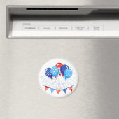 Patriottische ballonnen Magnet (Insitu (Vaatwasser))