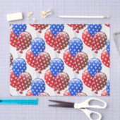 Patriottische ballonnen tissuepapier (Craft)