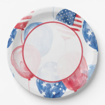 Patriottische ballonnen van de VS