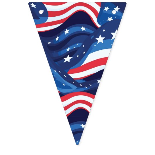 Patriottische banner vlaggen (Derde vlag)