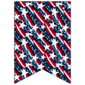 Patriottische banner vlaggen (Eerste vlag)