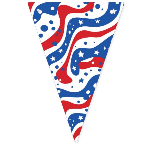 Patriottische banner vlaggen (Tweede vlag)