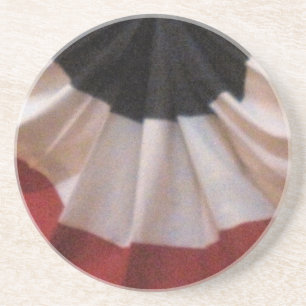 Patriottische banner zandsteen onderzetter