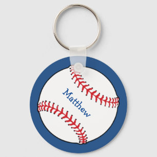 Patriottische Baseball Keychain