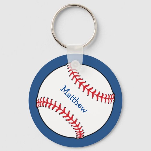 Patriottische Baseball Keychain (Voorkant)