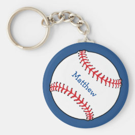 Patriottische Baseball Keychain