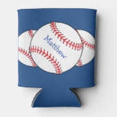 Patriottische Baseball Koelbox Blikjeskoeler (Voorkant)