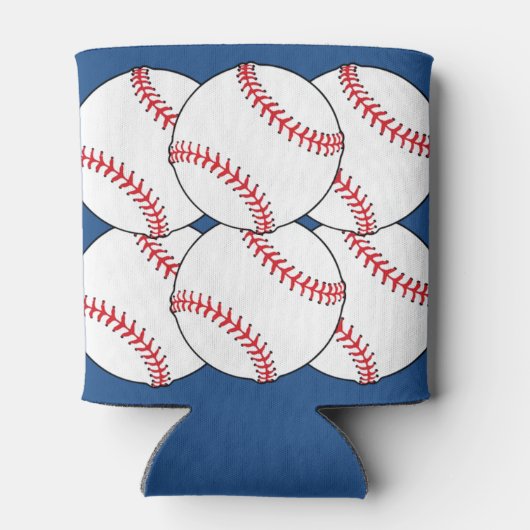 Patriottische Baseball Koelbox Blikjeskoeler (Achterkant)