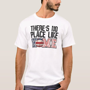 Patriottische Baseball Mannen T-Shirt