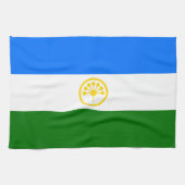 Patriottische bashkortostan Flag Kitchen Towel Theedoek (Horizontaal)