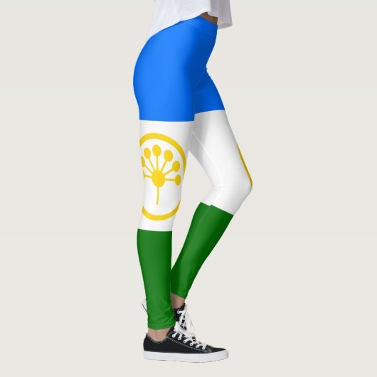 Patriottische Bashkortostan Vlag Leggings (Rechts)