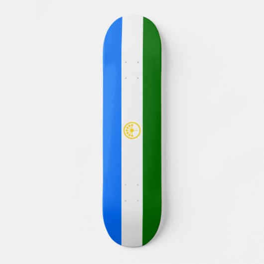 Patriottische Bashkortostan Vlag Persoonlijk Skateboard (Voorkant)