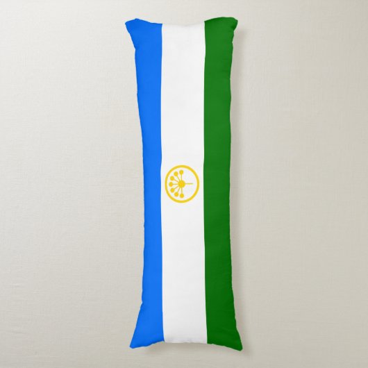 Patriottische bashkortostan vlag Pillow Lichaamskussen (Voorkant Verticaal)