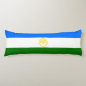 Patriottische bashkortostan vlag Pillow Lichaamskussen (Voorkant)