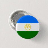 Patriottische Bashkortostan Vlag Ronde Button 3,2 Cm (Voorkant /achterkant)