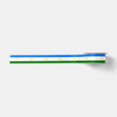 Patriottische Bashkortostan Vlag Satijnen Lint (Voorkant)