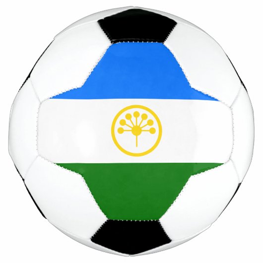 Patriottische Bashkortostan Vlag Voetbal (Voorkant)