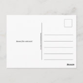 Patriottische BASTILLE DAG Franse vlag Briefkaart (Achterkant)