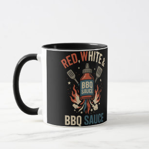 Patriottische BBQ Mok