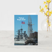 Patriottische Bedankt - 2 Kaart (Gele Bloem)