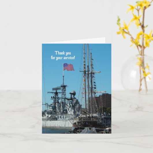 Patriottische Bedankt - 2 Kaart (Gele Bloem)