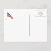 Patriottische Bedankt Briefkaart voor Troepen (Achterkant)