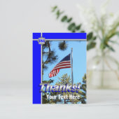 Patriottische Bedankt Briefkaart voor Troepen (Staand voorkant)