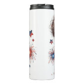 Patriottische Beer Thermosbeker (Achterkant)