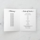 Patriottische begrafenis Orde van Service Memorial Programma (Binnen)