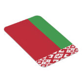 Patriottische Belarussische vlag Magnet Magneet (Rechterzijde)