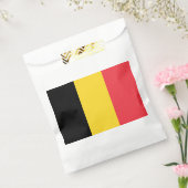 Patriottische Belgische vlag Bedankzakje (Gezegeld)