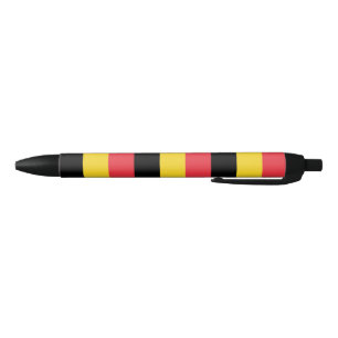 Patriottische Belgische Vlag Blauwe Balpen Inkt Pen