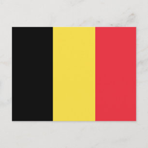 Patriottische Belgische vlag Briefkaart
