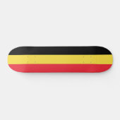 Patriottische Belgische vlag Persoonlijk Skateboard (Horizontaal)