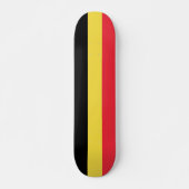 Patriottische Belgische vlag Persoonlijk Skateboard (Voorkant)