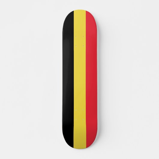 Patriottische Belgische vlag Persoonlijk Skateboard (Voorkant)