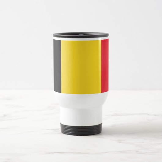 Patriottische Belgische vlag Reisbeker (Center)