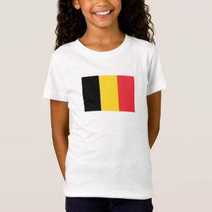 Patriottische Belgische vlag T-shirt